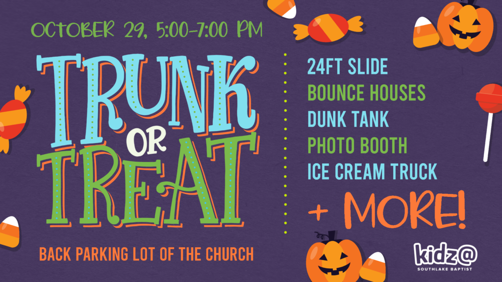 Trunk or Treat Southlake Baptist Church